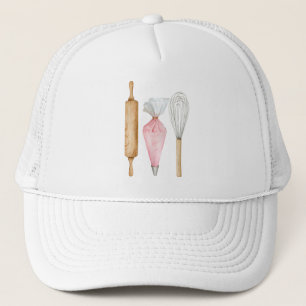 Baker Pastry Koch Hat Truckerkappe