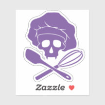 Baker-Schädel mit Toque