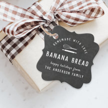 Bakerlogo Holiday Baking Geschenk Tafel