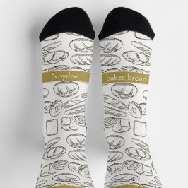 Bakers bake bread and pastries, Thanksgiving Socken
