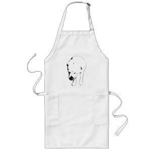 Baker's Buddy, lächelnde Labrador Joy Lange Schürze