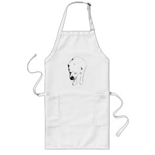 Baker's Buddy, lächelnder Labrador-Geist Lange Schürze