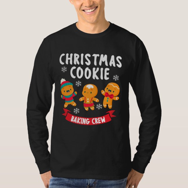 Bakers Christmas Cookie Crew Family Baking Team Gi T-Shirt (Vorderseite)