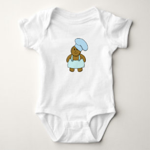 Baker's Gingerbread Cookie Baby Strampler