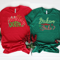 Bakers Gonna Bake Personalisierter Glitzer Blindhe