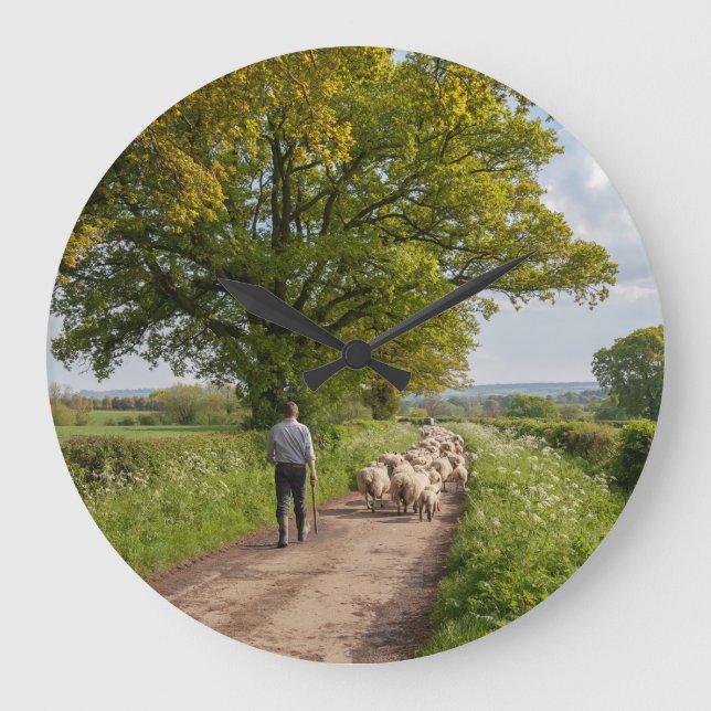 Baker's Hill, Cotswolds große Uhr (Vorderseite)