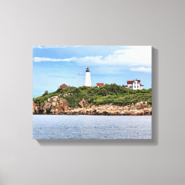 Bakers Island Lighthouse MA Wrapped Canvas Leinwanddruck