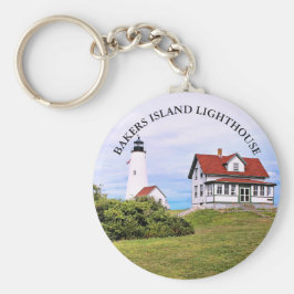 Bakers Island Lighthouse, Massachusetts Schlüssela Schlüsselanhänger