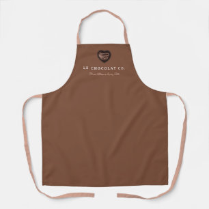 Bakers modernes Chocolat Brown tablier