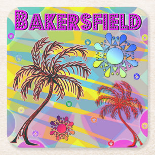 Bakersfield Happy and Hope Untersetzer