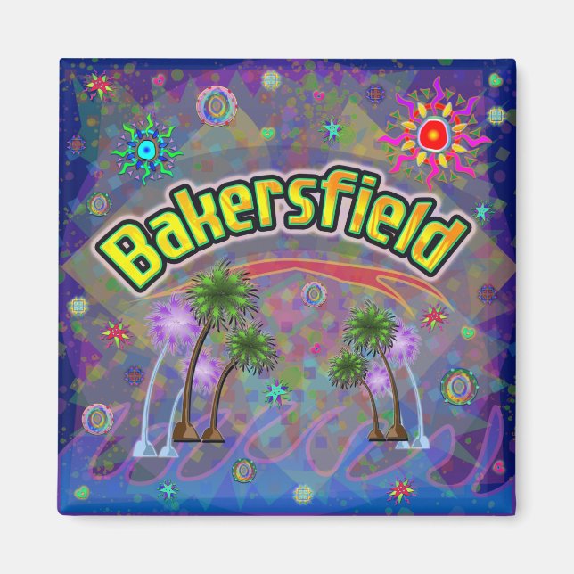 Bakersfield Noble Voyage Magnet (Vorne)