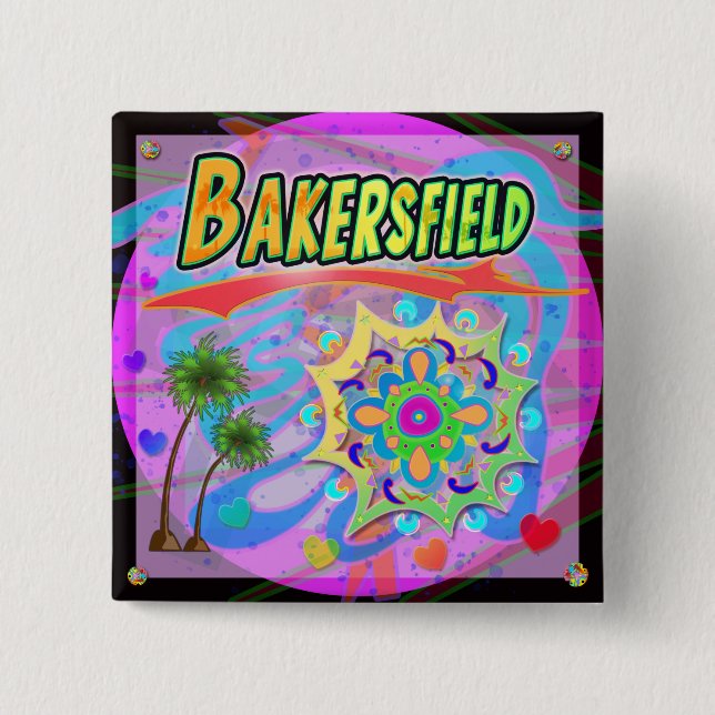 Bakersfield True Progress Button (Vorderseite)