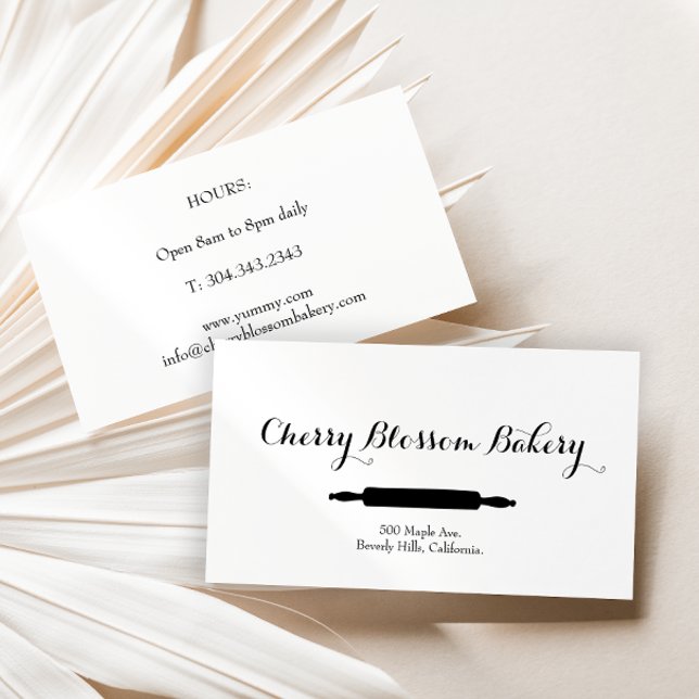 Bakery Business Card, Catering Visitenkarte (Von Creator hochgeladen)