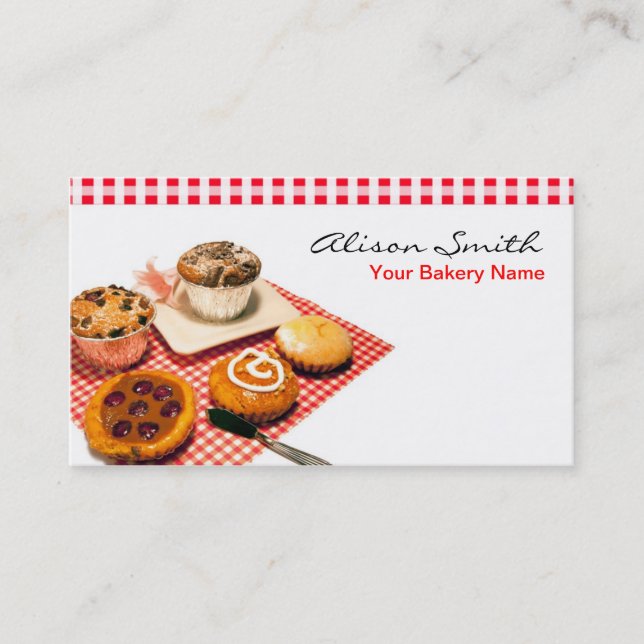 Bakery Business card Visitenkarte (Vorderseite)