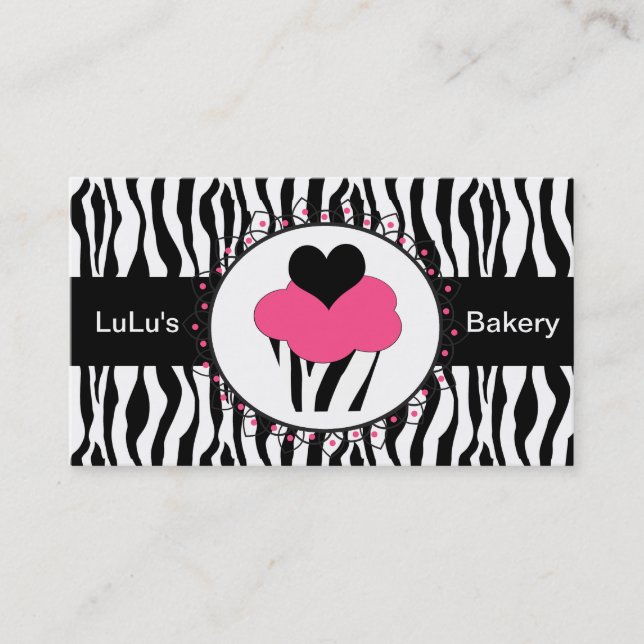 Bakery Business Card Visitenkarte (Vorderseite)