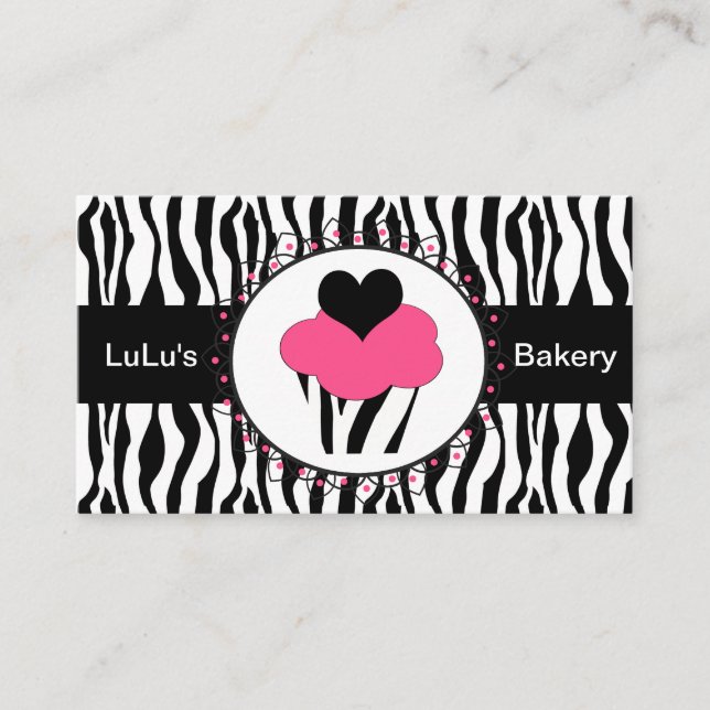 Bakery Business Card Visitenkarte (Vorderseite)