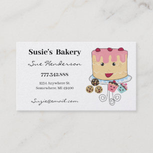 Bakery Business Card Visitenkarte