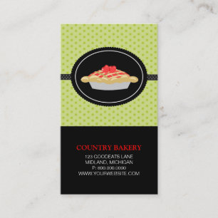 Bakery Business Cards Visitenkarte