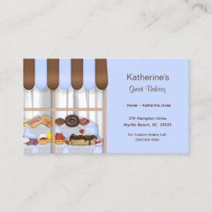 Bakery Business Cards Visitenkarte