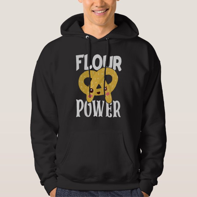 Bakery Donut Baking Flour Power Confectioner Cake  Hoodie (Vorderseite)