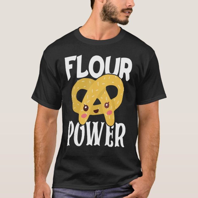 Bakery Donut Baking Flour Power Confectioner Cake  T-Shirt (Vorderseite)