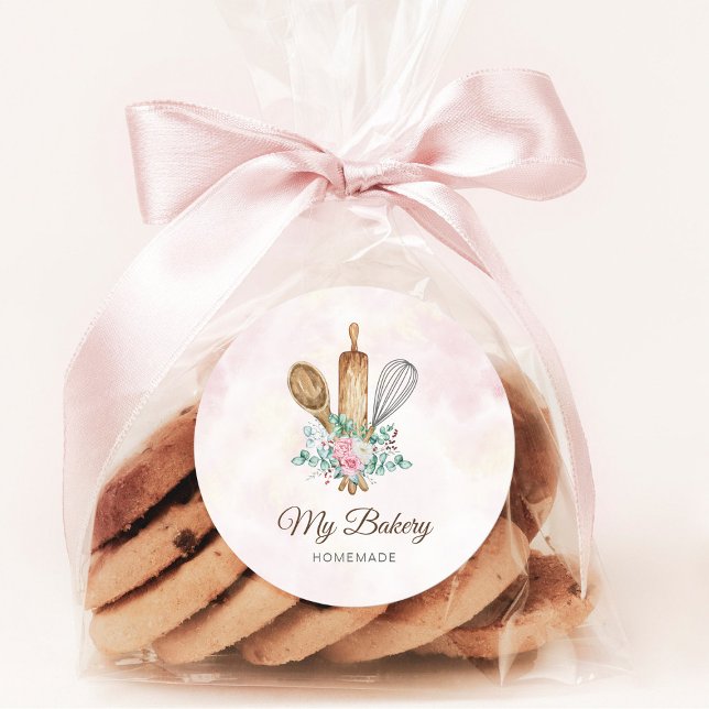 Bakery  runder aufkleber (Von Creator hochgeladen)