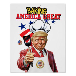 BAKING America Great Poster