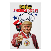 BAKING America Great Poster