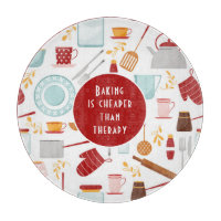 Baking billiger als Therapie Funny Kitchen Red