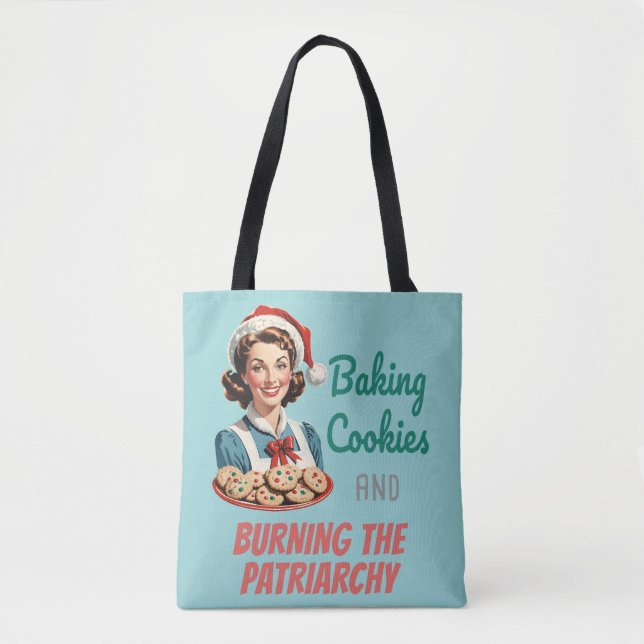 Baking Cookies and Burning the Patriarchy Tasche (Vorderseite)