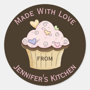 Baking Cupcake Custom Aufkleber