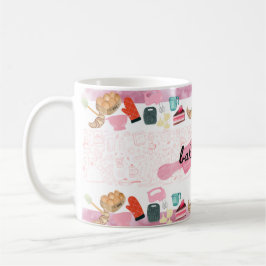 Baking girl style bakers mug theme kaffeetasse