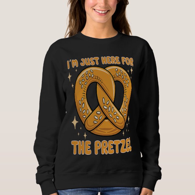 Baking Pretzel German Bread Making Bakery Baker Br Sweatshirt (Vorderseite)