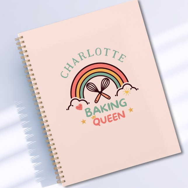 Baking Queen oder King- Regenbogen- Benutzerdefini Planer (Baking Queen or King- Rainbow- Custom Planner)