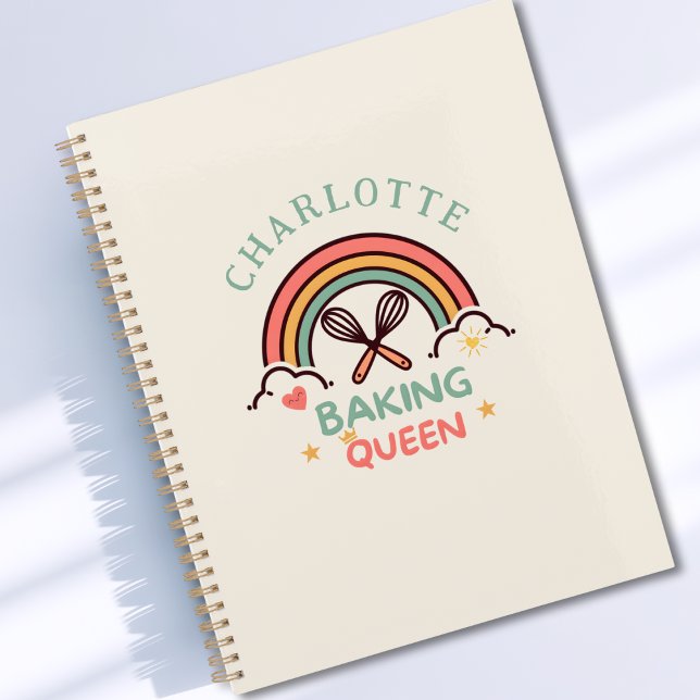 Baking Queen oder King- Regenbogen- Individuell Planer (Baking Queen or King- Rainbow- Custom Planner)
