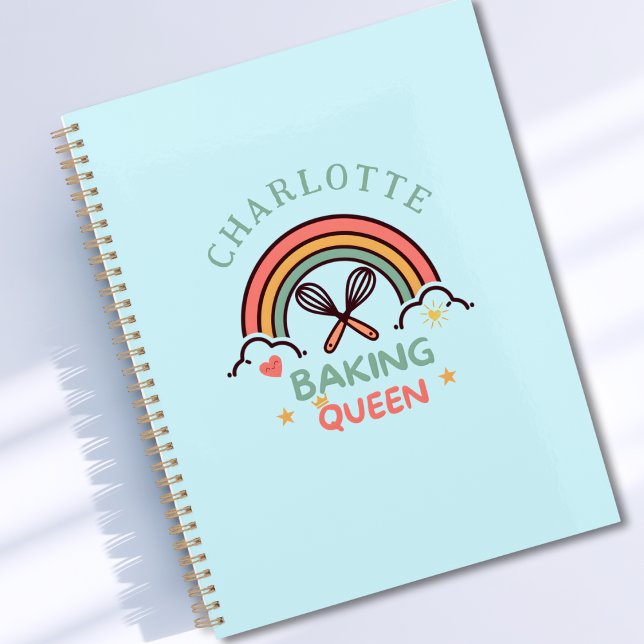 Baking Queen oder King- Regenbogen- Individuell Planer (Baking Queen or King- Rainbow- Custom Planner)
