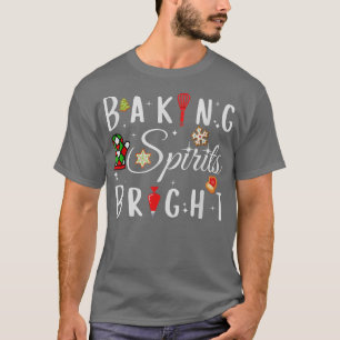 Baking Spirit Bright Donut Weihnachtsbaum Xmas Coo T-Shirt