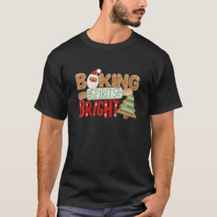 Baking Spirit Bright Donut Weihnachtsbaum Xmas Coo T-Shirt