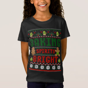 Baking Spirit Bright Donut Weihnachtsbaum Xmas Coo T-Shirt