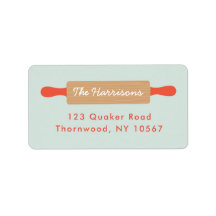 Baking Spirits Bright Address Labels