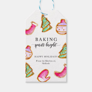 Baking Spirits Bright Backparty Einfach Geschenkanhänger