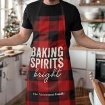 Baking Spirits Bright Buffalo Karo Weihnachten