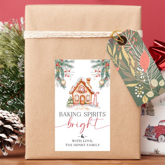 Baking Spirits Bright Christmas Gig Stickers (Créateur téléchargé)