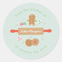 Baking Spirits Bright Sticker