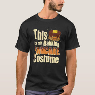 Bakkake Pfannkuchen Kostüm niedlich Pancake T-Shirt