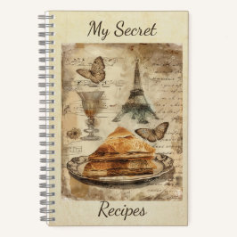Baklava Ephemera Collage Art Notebook Notizbuch