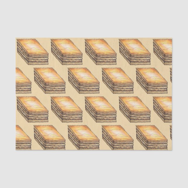 Baklava Sweet Filo Honey Nachtisch Konditorei Grie Seidenpapier (Vorderseite)