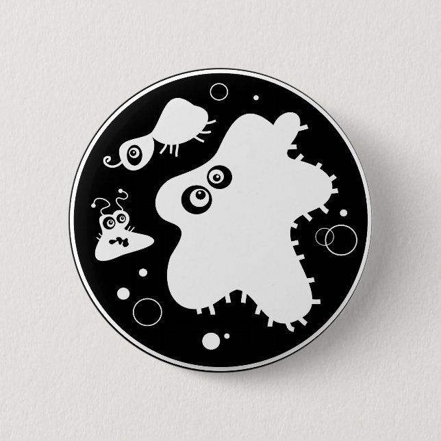 Bakterien Button (Vorderseite)
