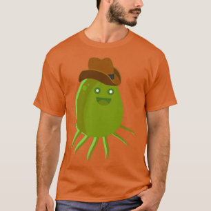 Bakterien in einem Cowboyhut T-Shirt