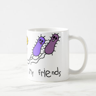 Bakterien sind meine Freunde Kaffeetasse